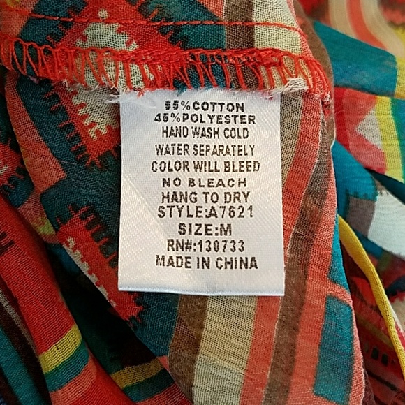 Umgee Aztec Tank - Picture 3 of 6